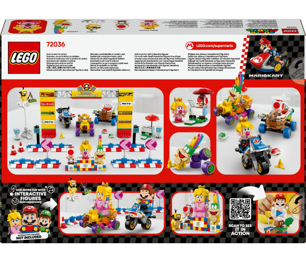 LEGO Super Mario 72036 Zestaw Baby Peach i Grand Prix - 1284254 - zdjęcie 11